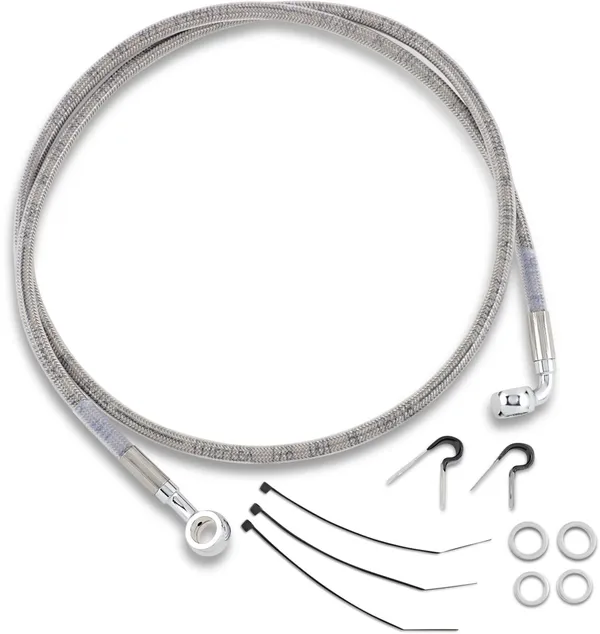Kit de durites de frein en acier inoxydable Drag Specialties - vue 2