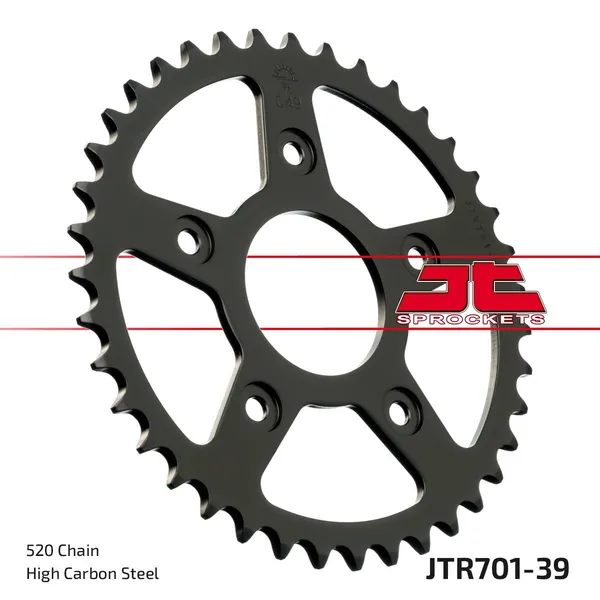 Couronne en acier JT SPROCKETS - vue 2
