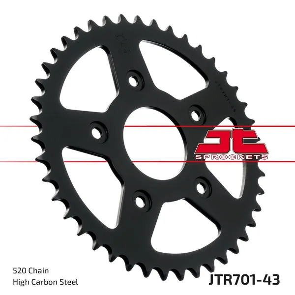 Couronne en acier JT SPROCKETS - vue 2