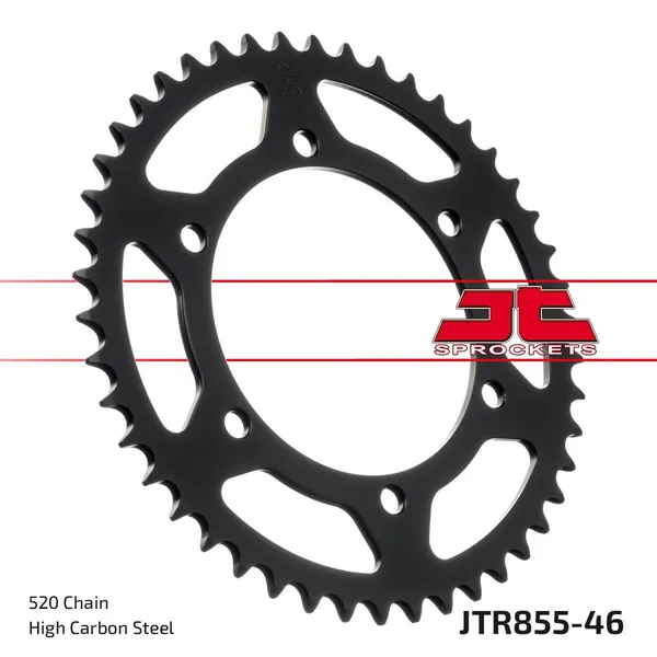 Couronne en acier JT Sprockets - vue 2