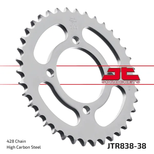 Couronne en acier JT Sprockets - vue 3