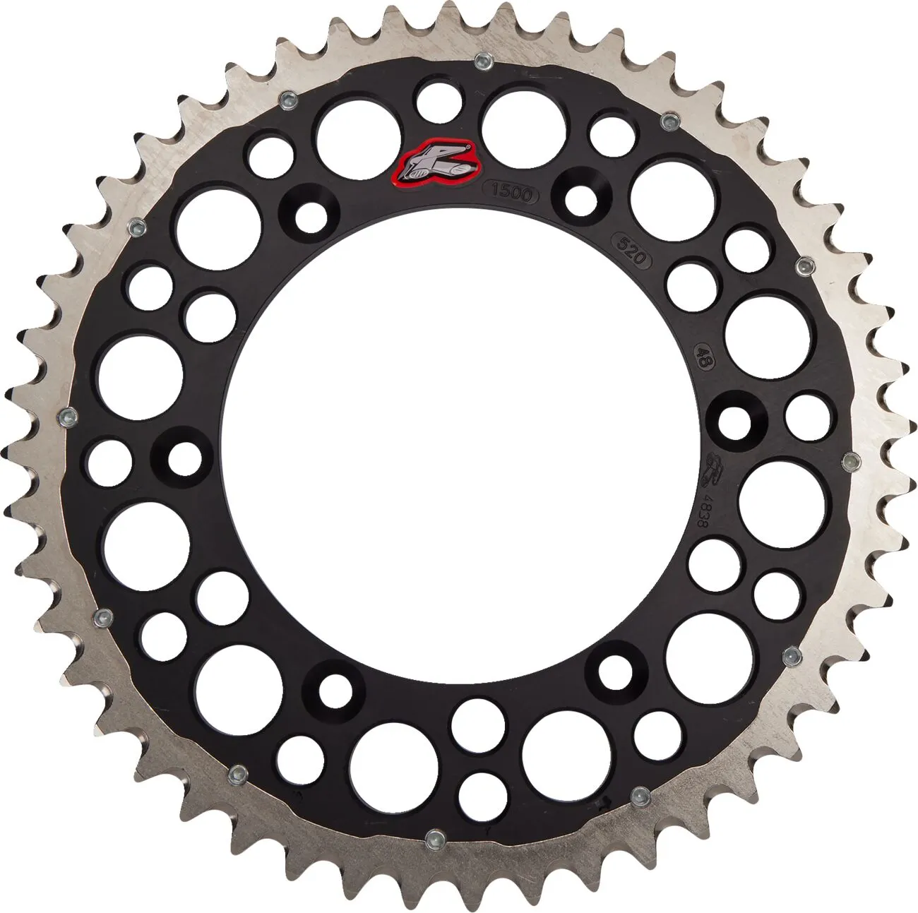 Pignon Renthal Sprocket R 520 48T BK SC Twin