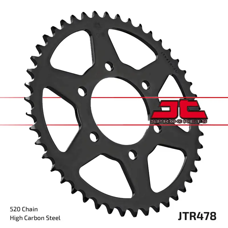 Couronne en acier JT Sprockets - vue 2