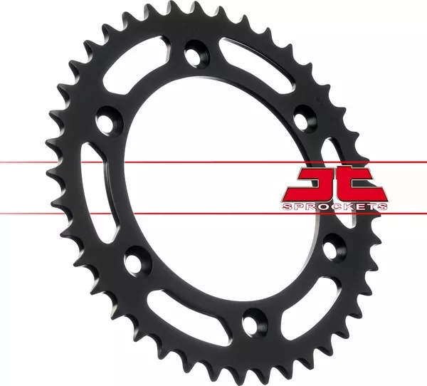 Couronne JT Sprockets 520 41 dents acier noir KTM 790 Duke 890 Duke R Husqvarna Svartpilen Vitpilen - vue 3