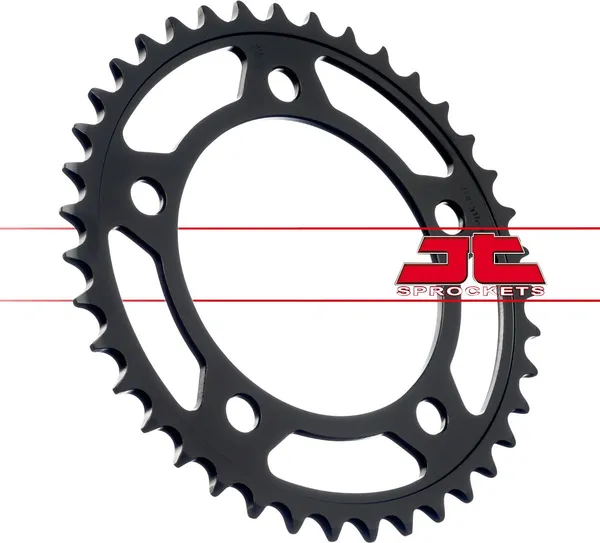 Couronne maxiscooter adaptable Honda 750 NC Integra 2014-2020 520 39 DTS acier noir JT Sprockets - vue 3