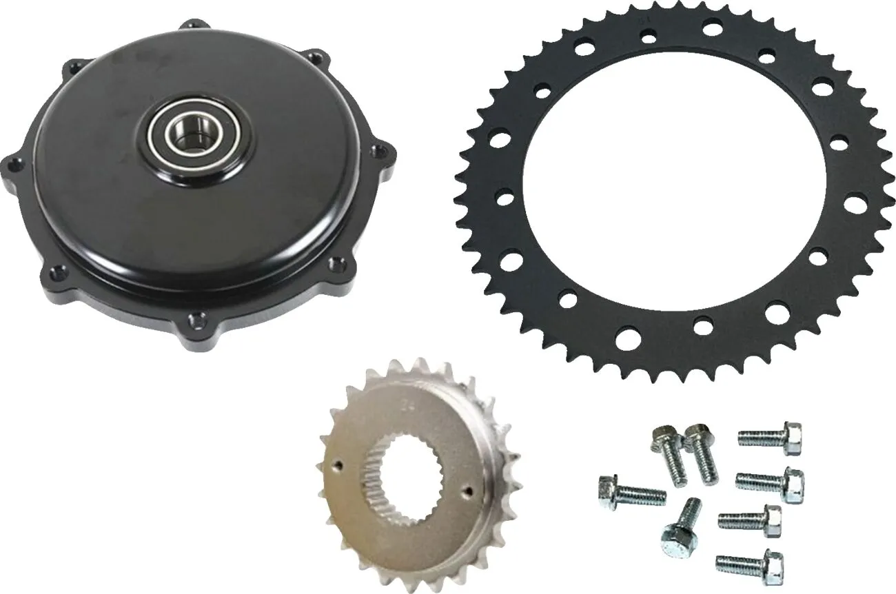 Kit de conversion pignon et couronne DRAG SPECIALTIES