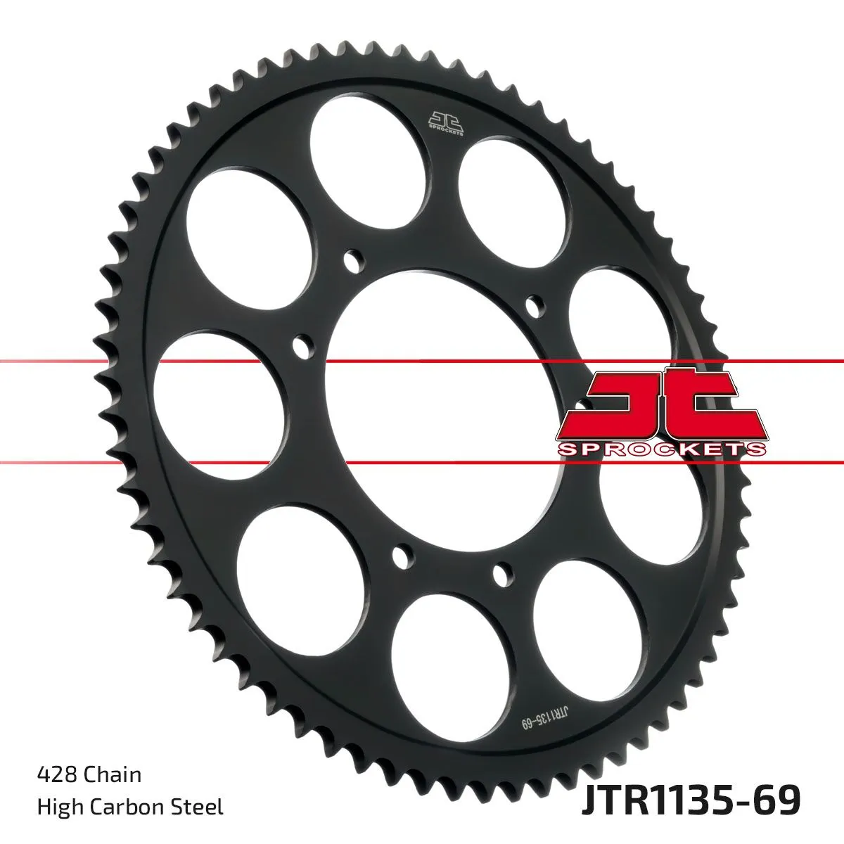 Couronne en acier JT SPROCKETS - vue 2
