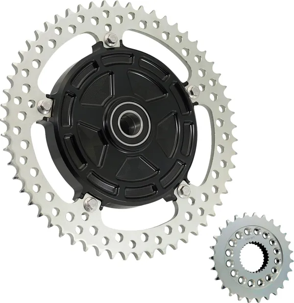 Kit chaîne et pignon Arlen Ness Jagged 57 dents