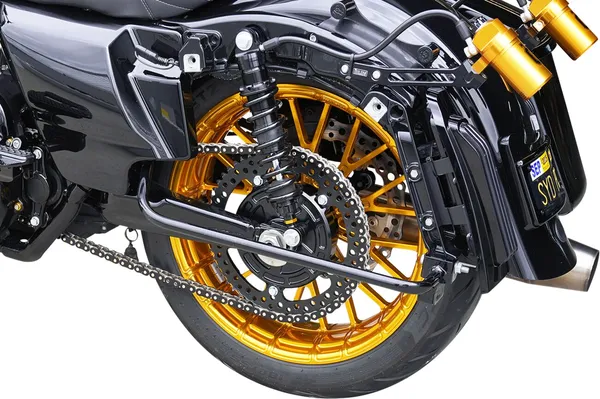 Kit chaîne de transmission Jagged Arlen Ness FLT 0 - vue 2