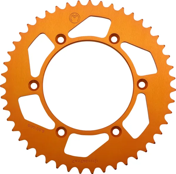 Couronne arrière en aluminium MOOSE OFFROAD HARD-PARTS