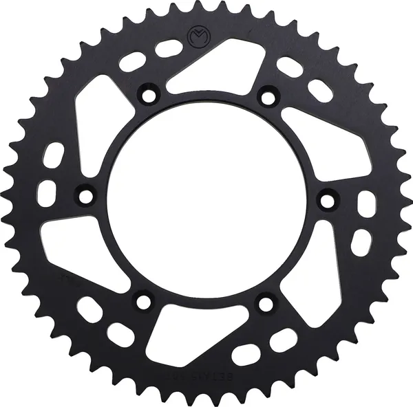 Pignon aluminium MOOSE OFFROAD HARD-PARTS MSE bêta 50T noir