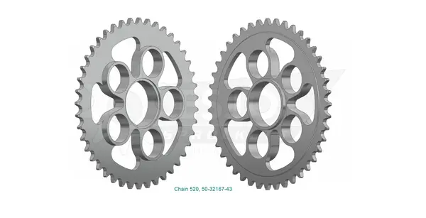 Couronne arrière standard 520 ESJOT