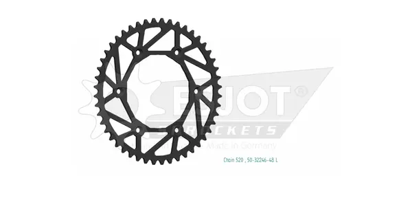Couronne arrière standard 520 ESJOT