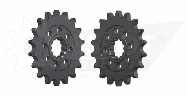 Pignon Racing ESJOT 18Z PAS 525 à denture fine diamètre intérieur 24/28 - vue 2