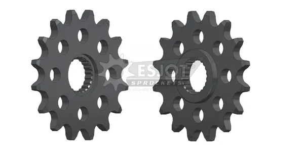 Pignon Racing ESJOT 16 dents PAS 520 Diamètre intérieur 22/24 - vue 2