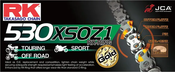 Chaîne RK 530 XSOZ1 - vue 2