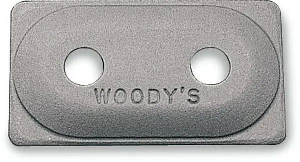 Plaques de support en aluminium Double Digger® WOODY'S