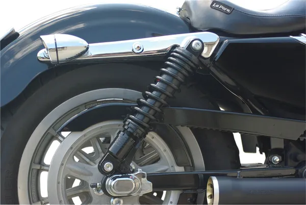 Amortisseurs Drag Specialties 13ADJ BLK 04-22XL - vue 3