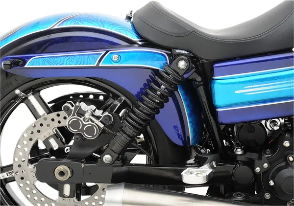 Amortisseurs Drag Specialties Shocks 11ADJ blk91-17fxd - vue 2