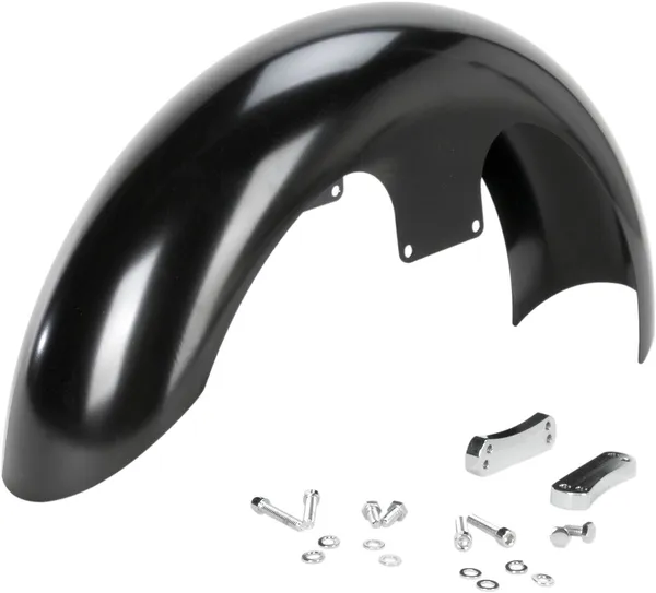 Garde-boue avant KLOCK WERKS Hugger Series avec blocs de montage pour Softail/Dyna