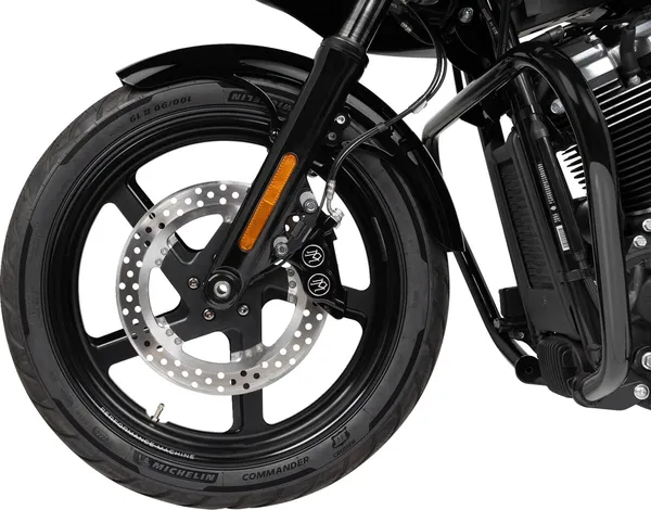Garde-boue avant Hugger Series avec blocs de montage KLOCK WERKS pour Softail/Dyna - vue 3