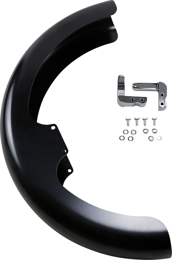 Garde-boue avant Hugger Series avec blocs de montage KLOCK WERKS pour Softail/Dyna