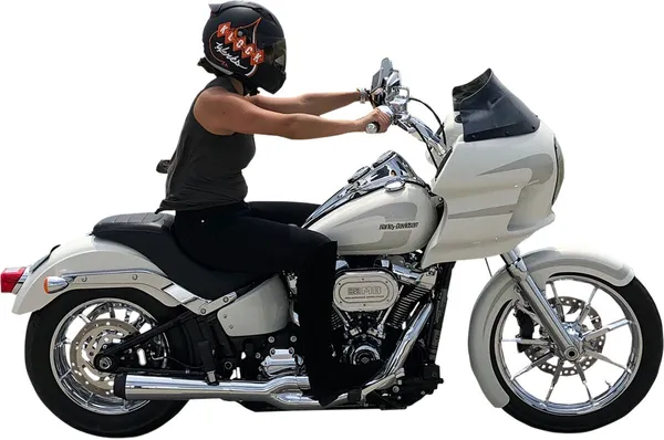 Garde-boue avant Hugger Series KLOCK WERKS avec blocs de montage pour Softail/Dyna - vue 3