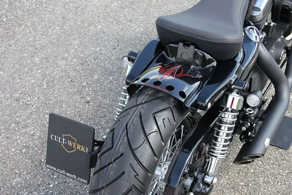 Kit plastique RR fender bobber court XL CULT WERK - vue 2