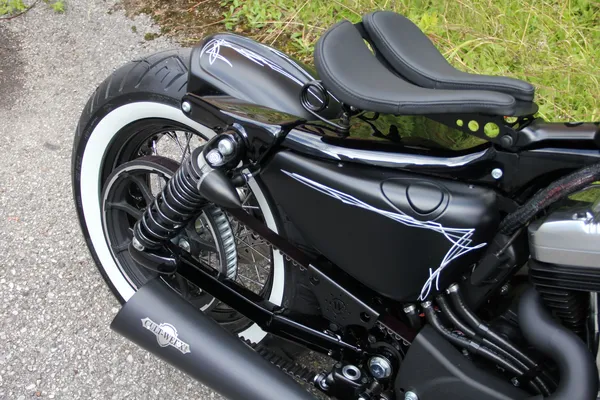 Garde-boue old school RR CULT WERK noir - vue 4