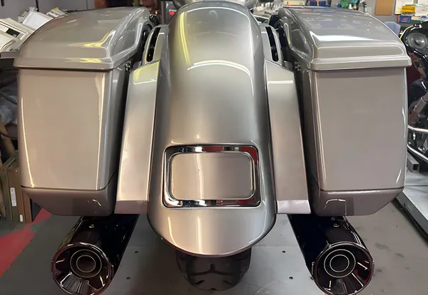 Garde-boue arrière court sport Paul Yaffe Bagger Nation - vue 2