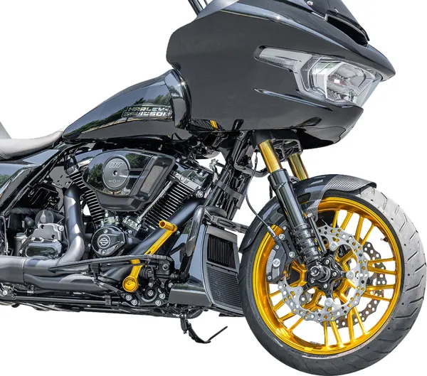 Garde-boue avant Café 19" en fibre de carbone Arlen Ness - vue 4