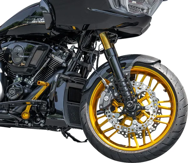 Garde-boue avant Café 19" en fibre de carbone Arlen Ness - vue 6