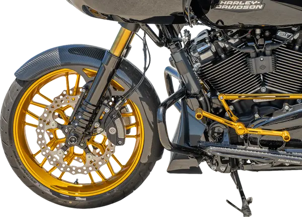 Garde-boue avant Wrapper fibre de carbone 19" Arlen Ness - vue 2