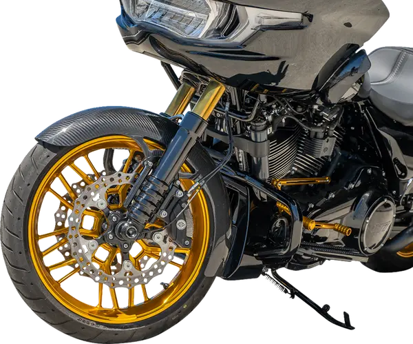 Garde-boue avant Wrapper fibre de carbone 19" Arlen Ness - vue 3