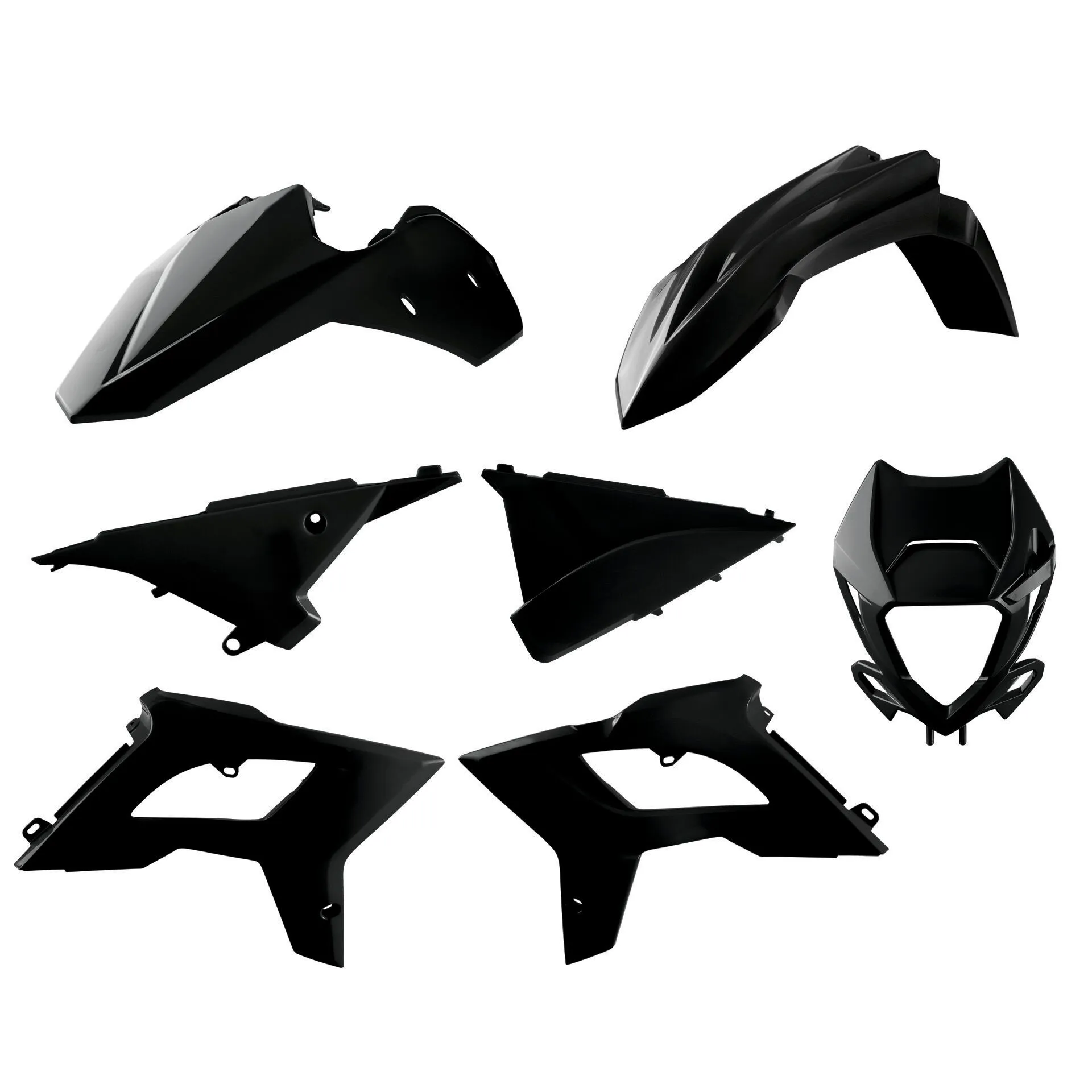 Kit complet noir Polisport - vue 2