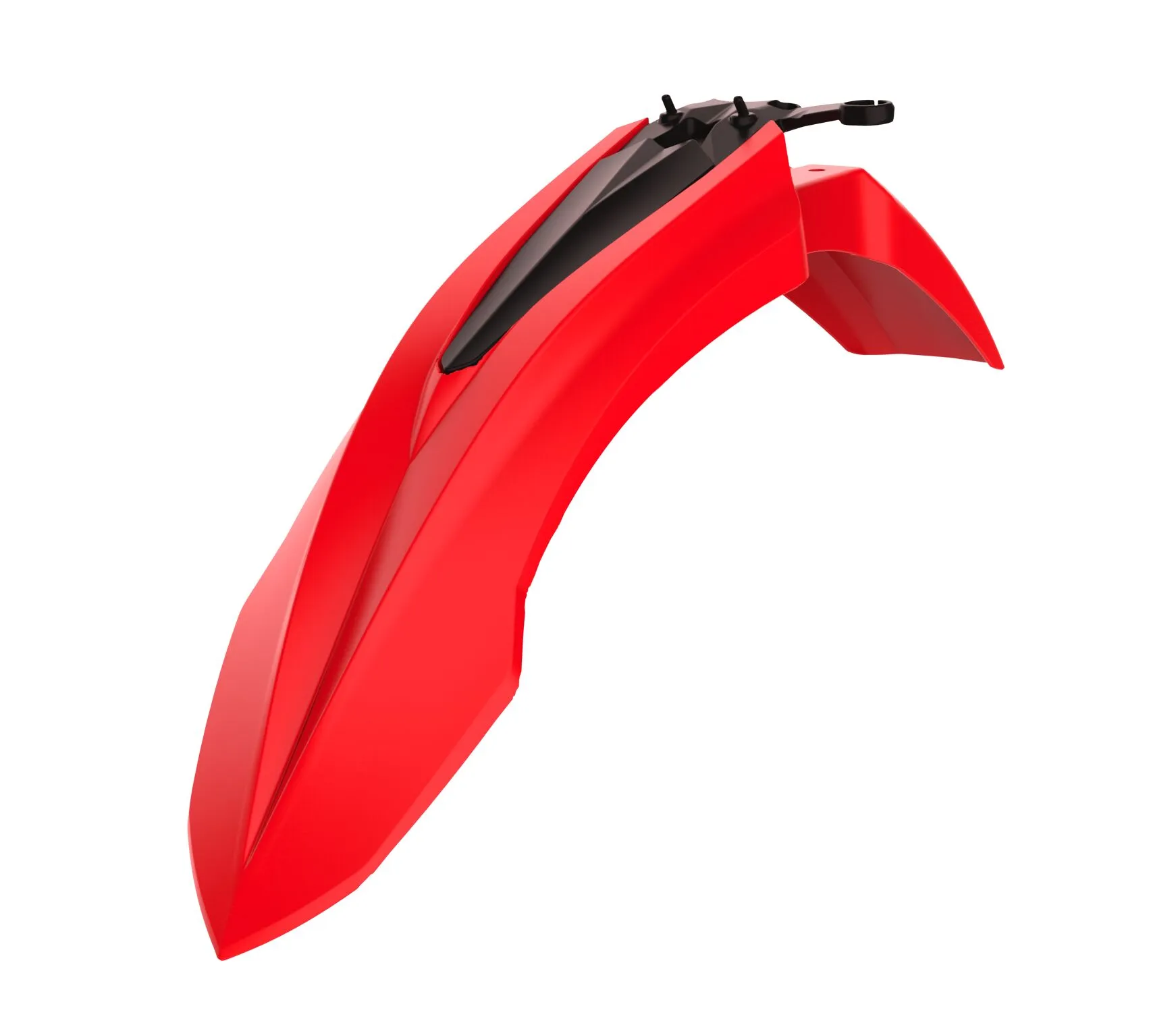 Garde Boue Avant Polisport Rouge - vue 2