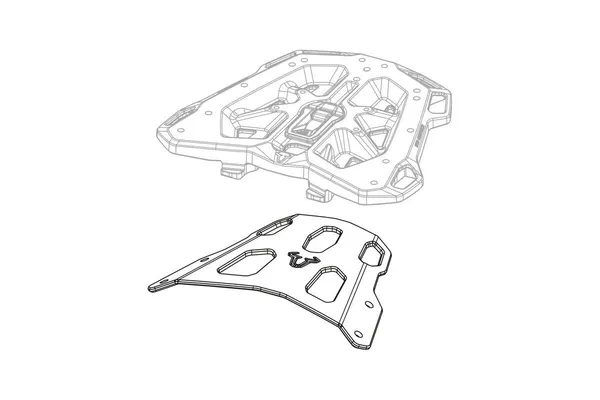 SW-MOTECH Street Rack - vue 3