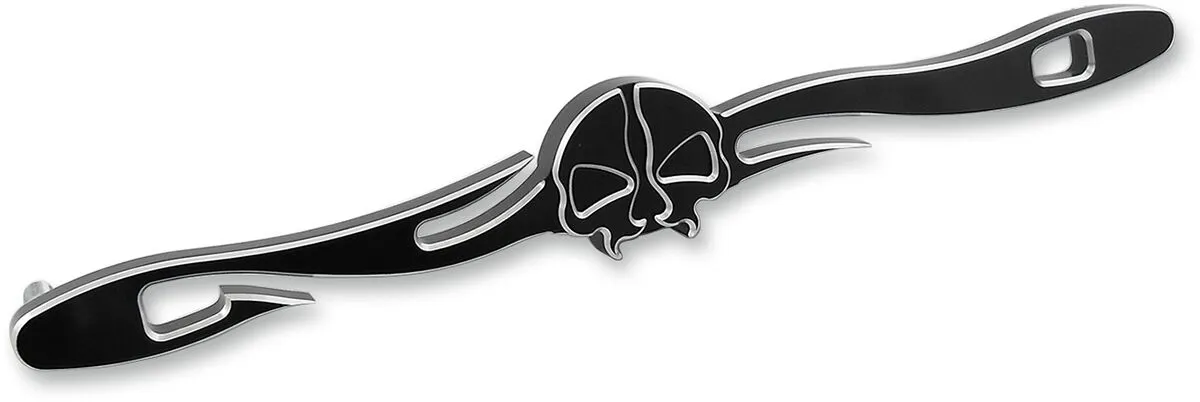 Biellette de sélecteur personnalisée « crâne fendu » Drag Specialties