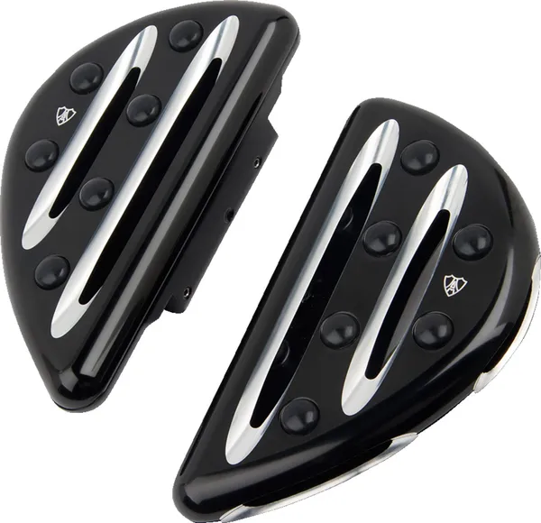 Platines repose-pieds Deep Cut Arlen Ness - vue 2
