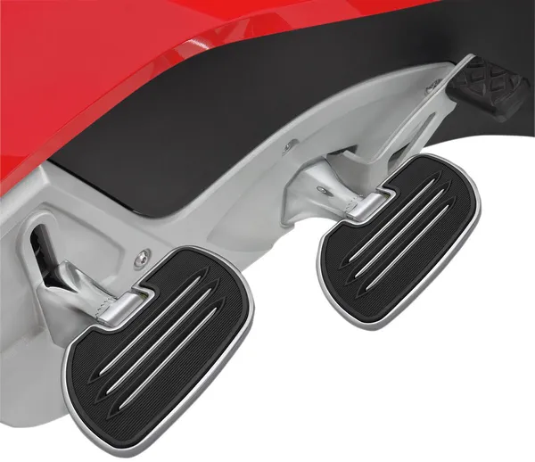 Platines repose-pied passager Commander Show Chrome - vue 5
