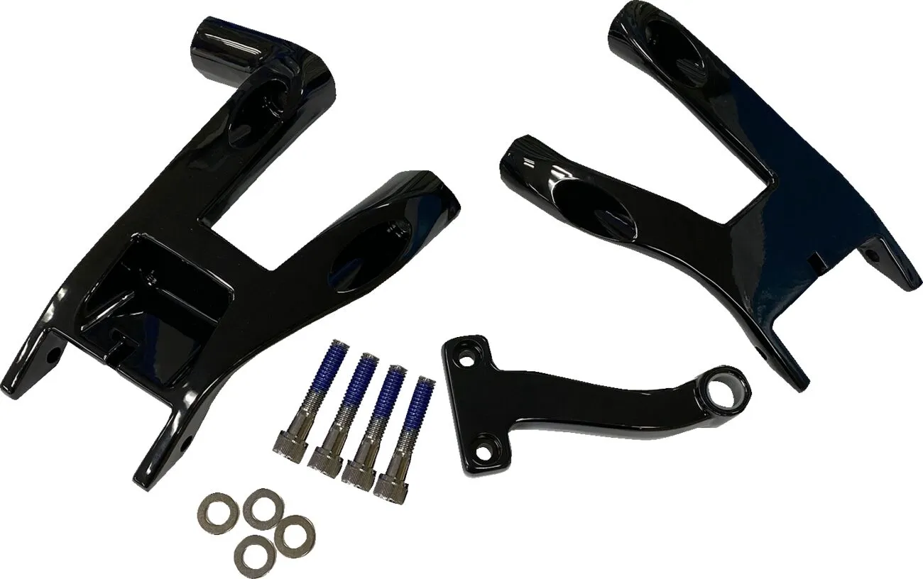 Fixations de platines repose-pied pilote Drag Specialties