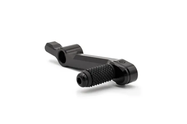 Adjustable rearset black yamah - vue 2
