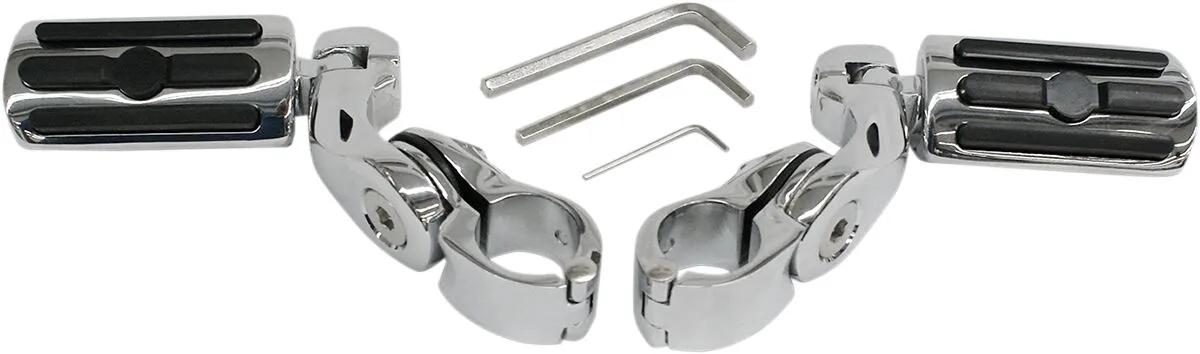 Repose-pieds chrome Highway pegs MNT RIVCO PRODUCTS