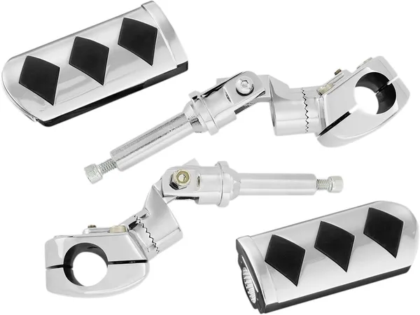 Repose-pieds Highway GL18 Diamond Show Chrome