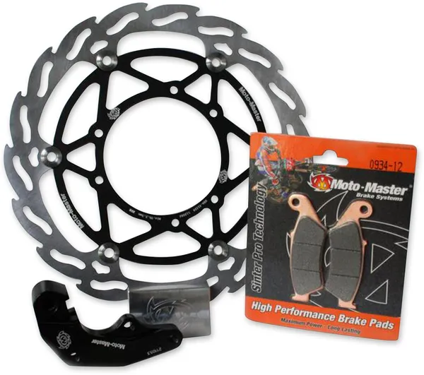 Kit Disque de frein flottant Diam. 260 Offroad Kawasaki KX85 Moto-Master - vue 2