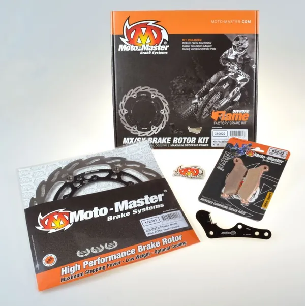 Kit Disque de frein flottant Diam. 260 Offroad Kawasaki KX85 Moto-Master - vue 4