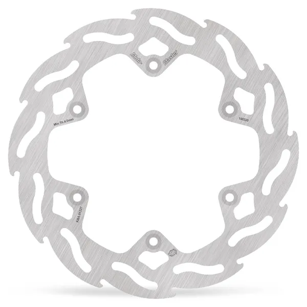 Disque de frein arrière Moto-Master MM Flame fixe Yamaha YZ450F Factory 220x4,4mm - vue 2