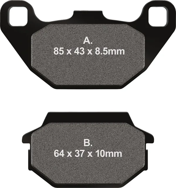 Plaquette de frein standard EBC 7874332 - vue 2