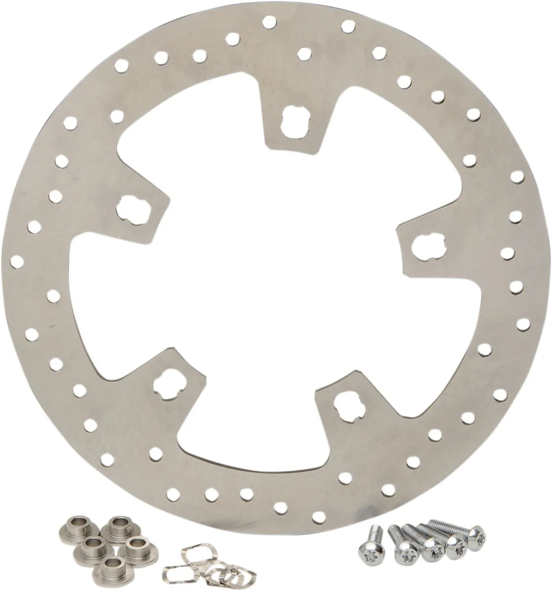 Disque de frein percé en acier inoxydable DRAG SPECIALTIES