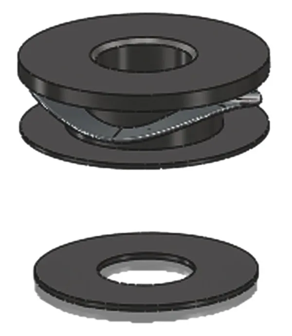 Kit de fixation disque de frein TRW 4,5 mm avant -11/2007